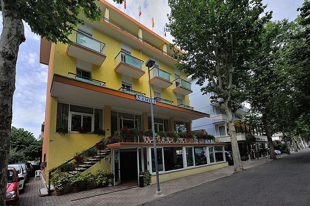 Hotel Samoa Ріміні Екстер'єр фото